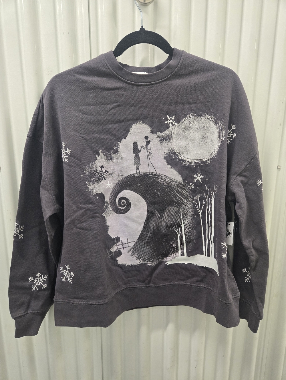 Disney Women's Nightmare Before Christmas Crewneck Sweatshirt